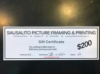 Sausalito Picture Framing & Printing 202//151